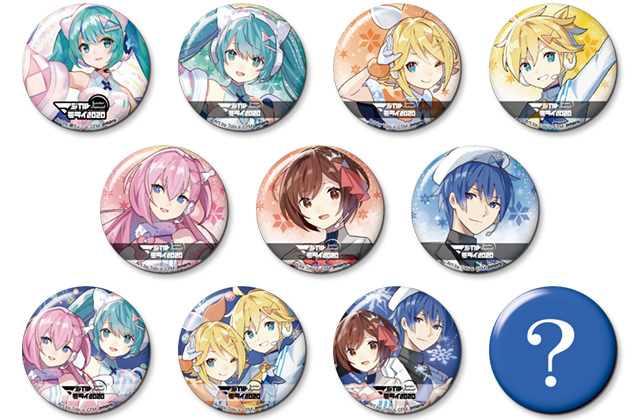 初音ミク　缶バッチ　マジカルミライ　2020　冬 グッズ]マジカルミライ 2020 Winter Festival / 缶バッジ