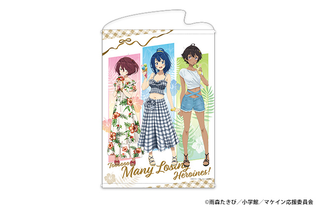 負けヒロインが多すぎる！ 描き下ろしF6キャンバスアート バカンス ver. 負けヒロインが多すぎる！ POP UP SHOP ～マケインたちの