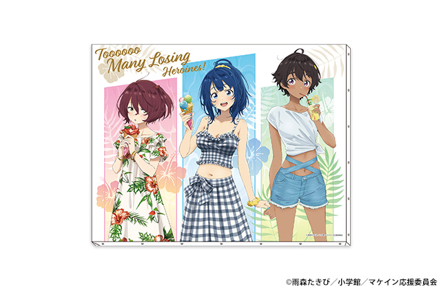 負けヒロインが多すぎる！ 描き下ろしF6キャンバスアート バカンス ver. 株式会社ホビーストック:: 商品詳細 - 負けヒロインが多すぎる