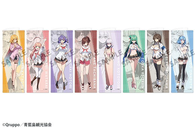 ぬきたし THE ANIMATION 描き下ろし　等身大タペストリー 片桐奈々瀬 ぬきたし THE ANIMATION 描き下ろし 等身大タペストリー 片桐